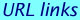 URL links